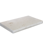 12x24 SHELL STONE Tumbled Limestone COPING