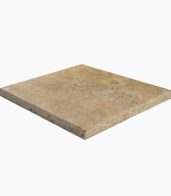 16x16 COUNTRY CLASSIC Tumbled Travertine PAVER - Stone-Mart
