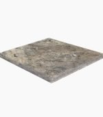 16x16 SILVER Tumbled Travertine PAVER - Image 2