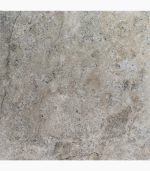 24x24 SILVER Tumbled Travertine PAVER