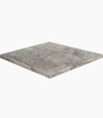 24x24 SILVER Tumbled Travertine PAVER - Image 2