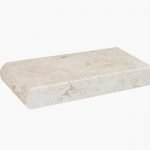 4x9 SHELL STONE Tumbled Limestone COPING