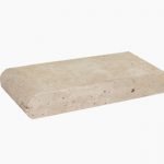 4×9 IVORY Tumbled Travertine COPING