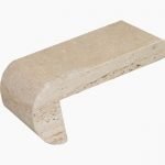 4×9 IVORY Travertine Tumbled REMODELING COPING