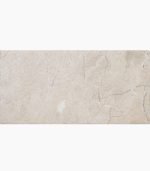 6x12 CREMA PEARL Leathered Marble PAVER