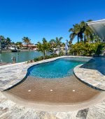 French Pattern ALASKA SILVER Tumbled Travertine PAVER - Image 2