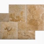 French Pattern COUNTRY CLASSIC Brushed Travertine TILE