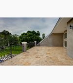 French Pattern COUNTRY CLASSIC Brushed Travertine TILE - Image 2