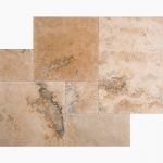 French Pattern COUNTRY CLASSIC Tumbled Travertine PAVER (+)