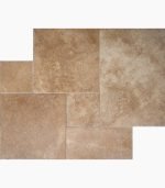 French Pattern NOCE Brushed Travertine TILE - Image 2