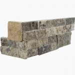 SILVER Travertine Splitface CORNER