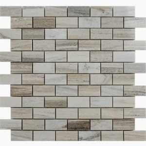 Stone Mart | 1x2 SKYLINE Polished Marble MOSAIC