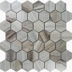 2″ SKYLINE Polished Hexagon Marble MOSAIC