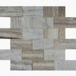 2x4 SKYLINE Splitface Marble MOSAIC