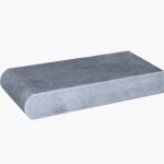 4x9 OCEAN BLUE Premium-SELECT Brushed Marble COPING