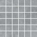 2x2 ARK SILVER Matte Porcelain MOSAIC