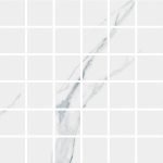 2x2 STATUARIO WHITE Glossy Porcelain MOSAIC