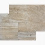 French Pattern MALIBU Premium SELECT Tumbled Travertine TILE