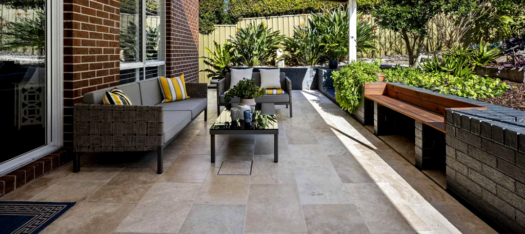 Travertine Tile Installation