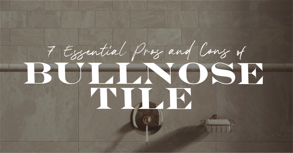 bullnose tile | Stone Mart