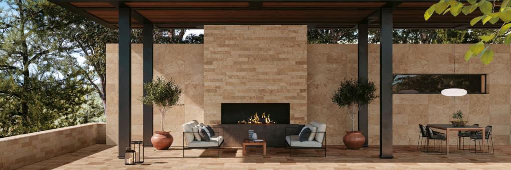 travertine tile types 