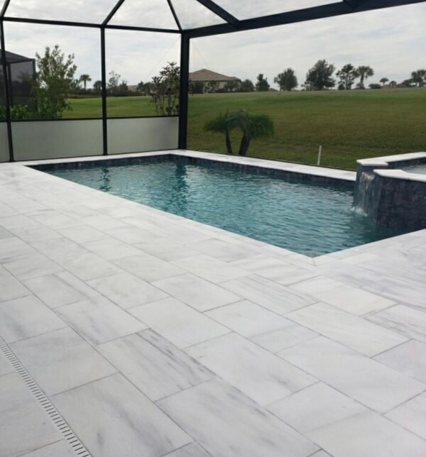 24x36 AKOYA Leathered Marble Paver - Stone-Mart