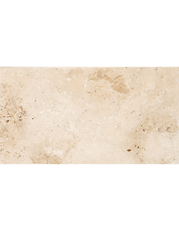 12x24 IVORY CREAM tumbled Travertine PAVER - Stone-Mart