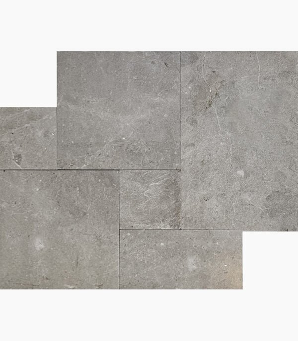 French Pattern IRON DUST Leathered Marble PAVER - Stone-Mart