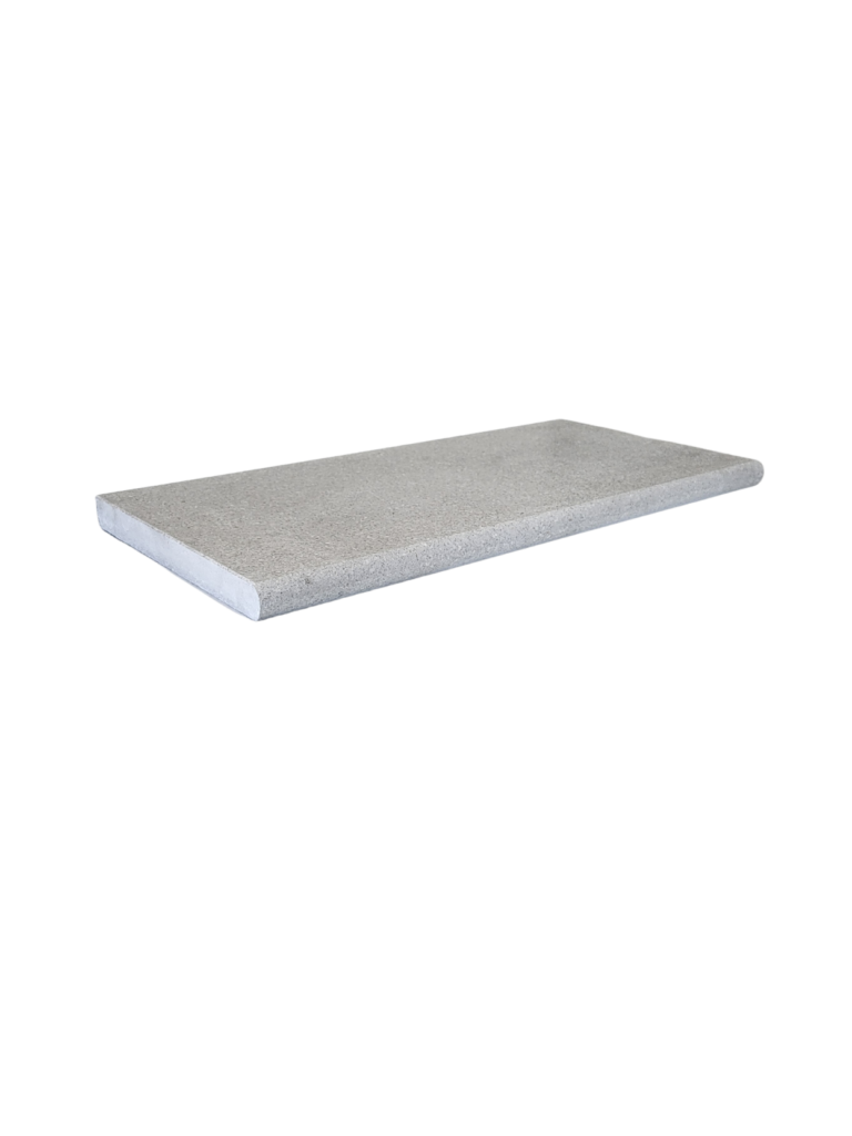 12x24 SMOKYROCK Brushed Terrazzo COPING - Stone-Mart